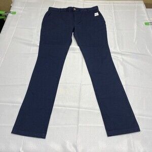 NWT Old Navy Women's Stretch Navy Blue Chino Pants Size 16 Plus